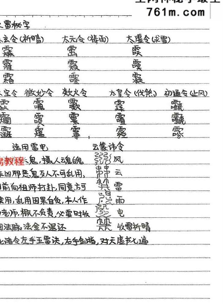 玄平实用法本（50页）