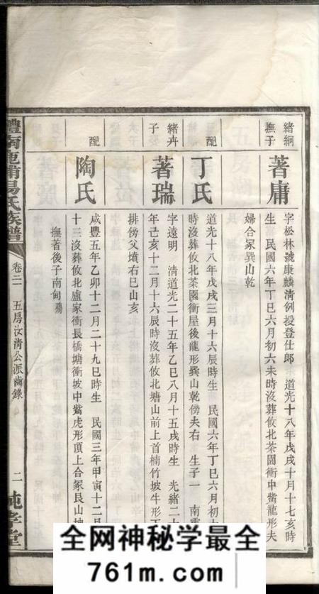 醴陵纯孝堂醴南鹿浦易氏族谱