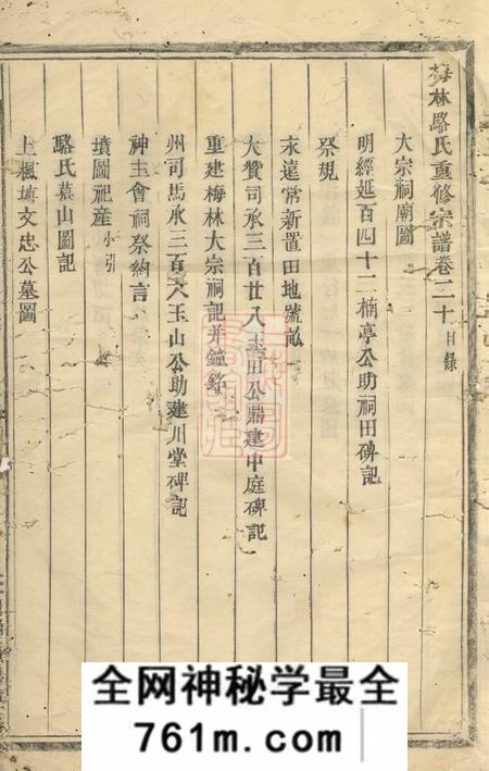 义乌梅林骆氏重修宗谱