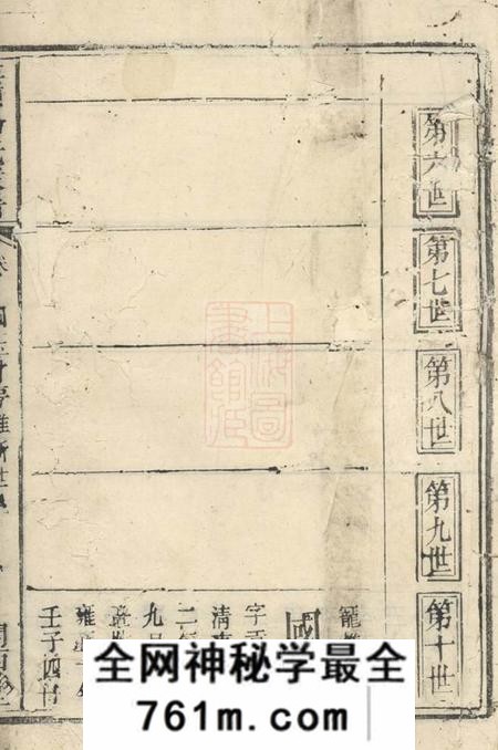 平江关西堂爽源杨氏家谱