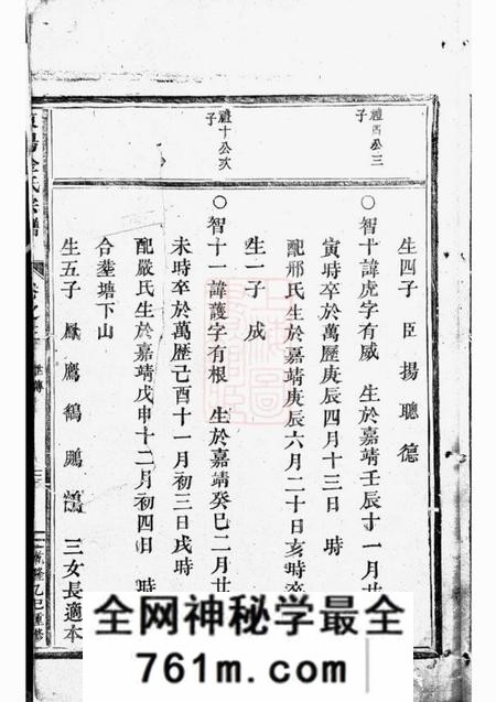东阳东阳金氏宗谱