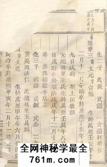 缙云处婺瓯川杨氏宗谱