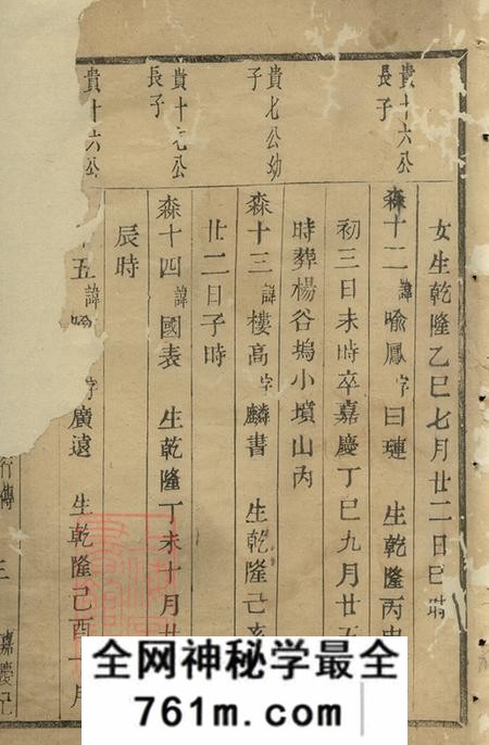 浙江萧山僊岩楼氏宗谱