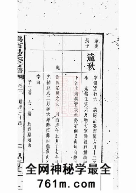宁乡忠裔堂沩宁易氏房谱十二卷