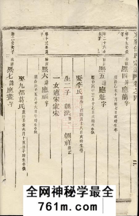 东阳米峰任氏宗谱