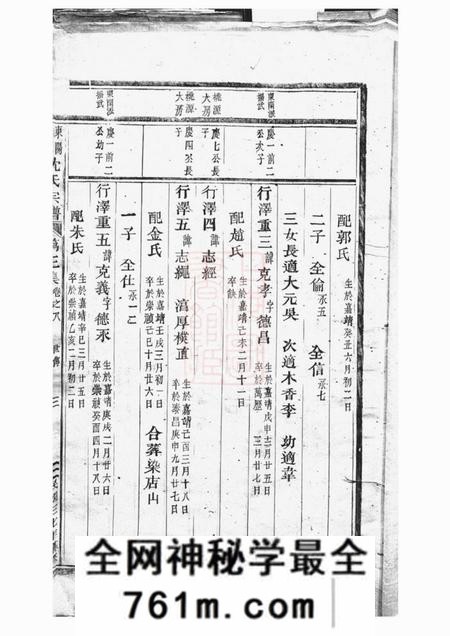 东阳东阳沈良沈氏宗谱