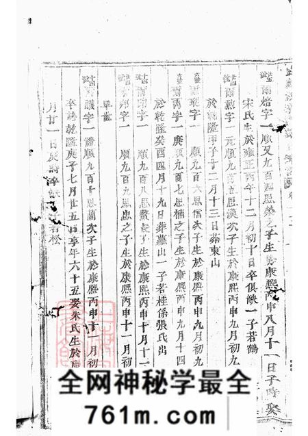 浙江浦江浦阳白麟溪义门郑氏宗谱