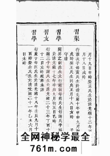 浠水清白堂浠川杨氏六修宗谱