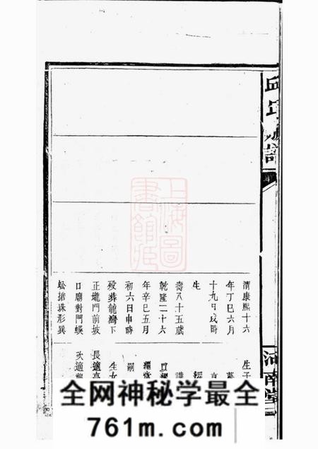平江河南堂邱氏族谱