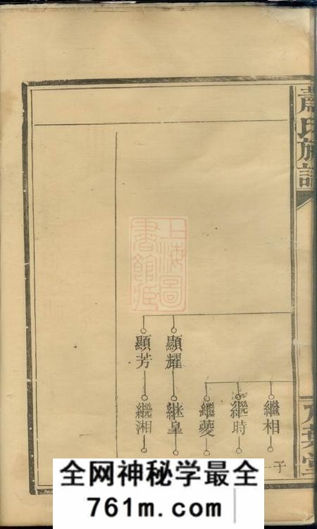 湖南常德八叶堂湖南常德武陵萧氏族谱