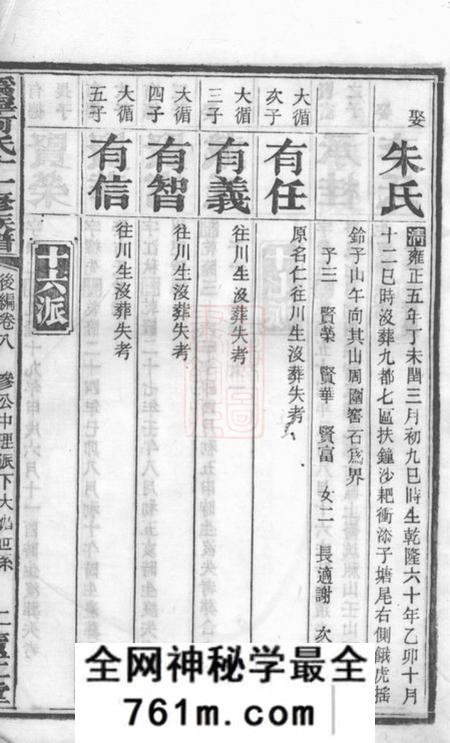 宁乡庐江堂沩宁何氏十一修族谱