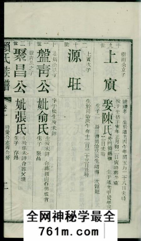 福建永定社前赖氏宗谱十卷首一卷