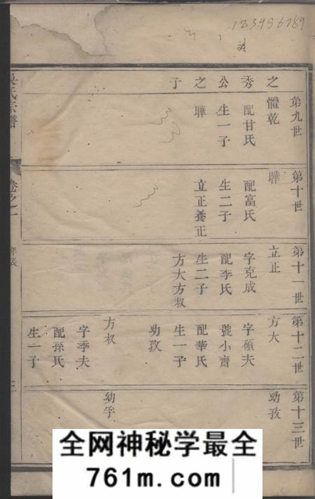 润州吴氏宗谱