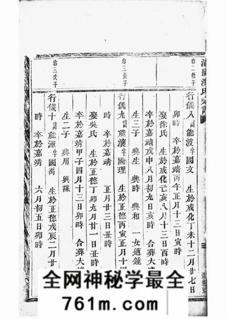 浦阳浦阳洪氏宗谱