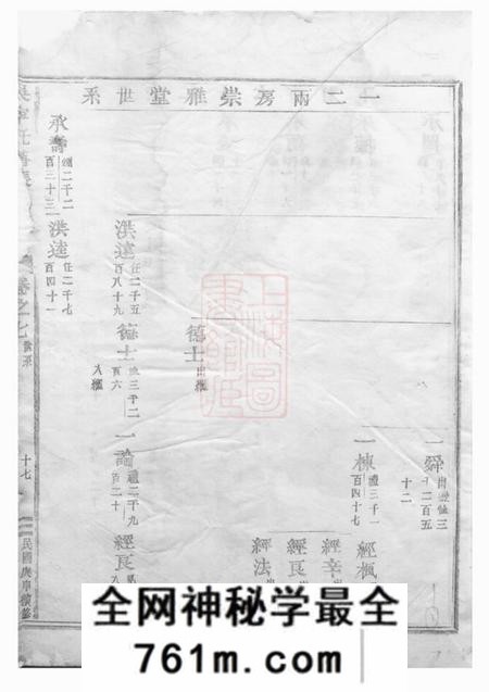 吴宁吴宁托塘张氏宗谱