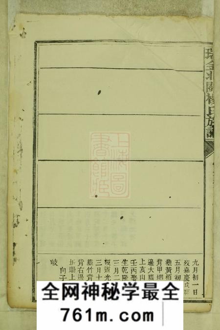 江西瑞金瑞金北关杨氏族谱不分卷