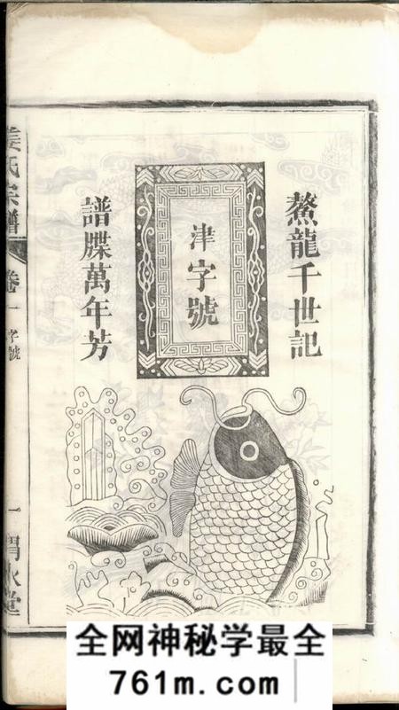 合肥渭水堂姜氏宗谱十卷