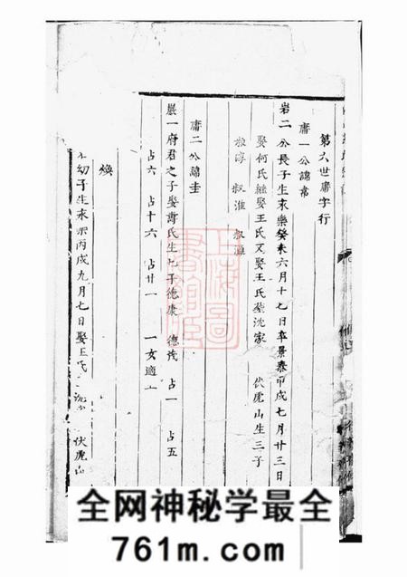 暨阳同山蒋氏宗谱