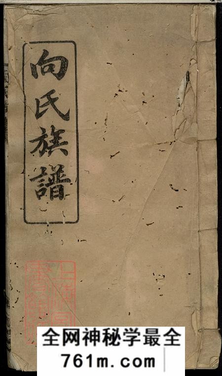 湖南大耐堂向氏族谱
