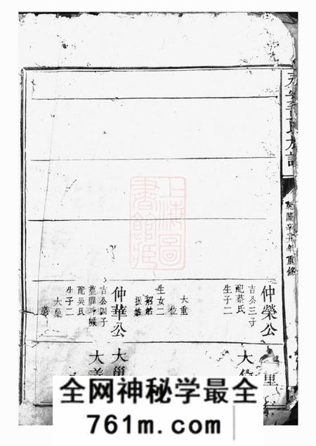 福建永安永安黄氏族谱不分卷