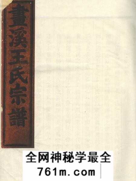 东阳东阳画溪王氏宗谱四十二卷