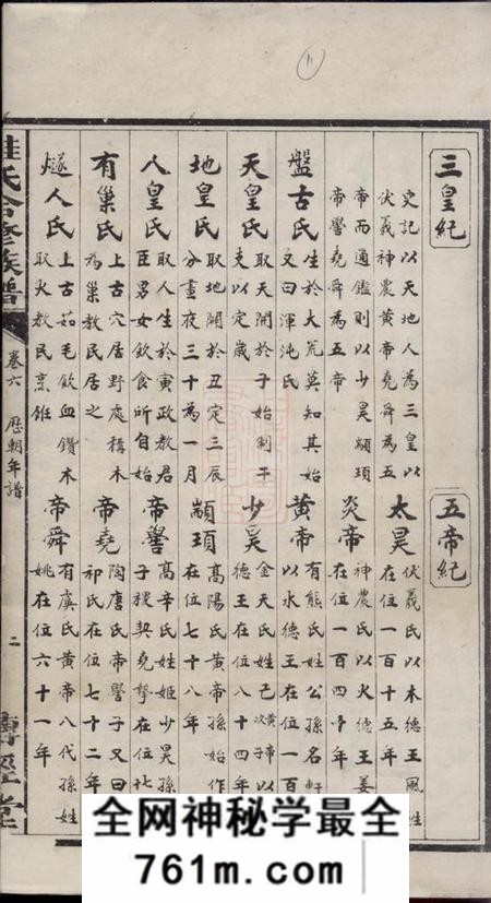 传经堂睦氏合修族谱