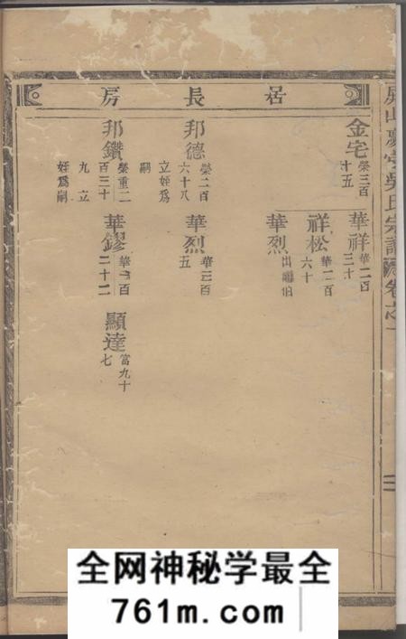 屏山屏山庆堂吴氏宗谱