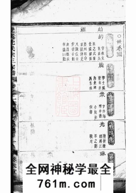 义乌双溪沈氏重修宗三宗谱