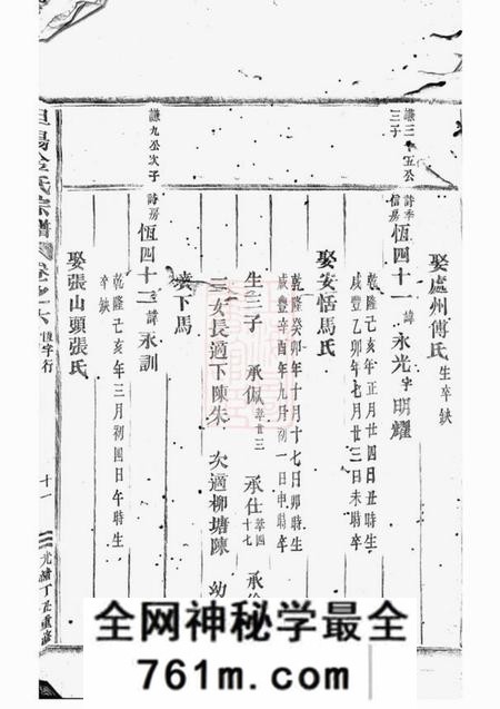 东阳坦阳金氏重修宗谱