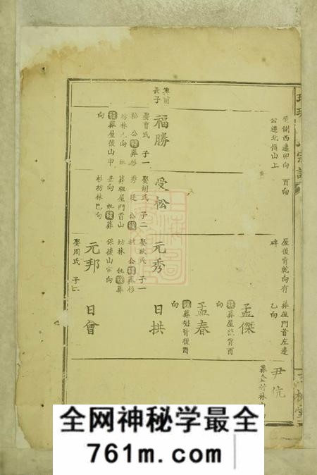 瑯琊三槐堂瑯琊王氏宗谱不分卷