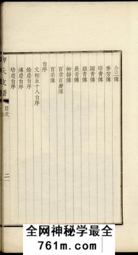 靖江柳氏支谱