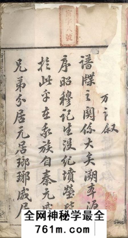 湖南湘潭敦本堂衡湘王氏四修族谱十二卷