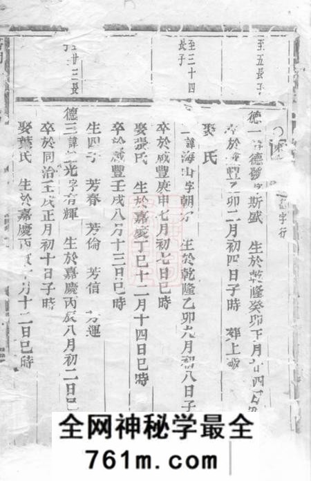 义乌塔湖吴氏宗谱