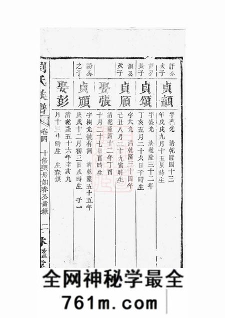 衡山等冰砲堂刘氏族谱
