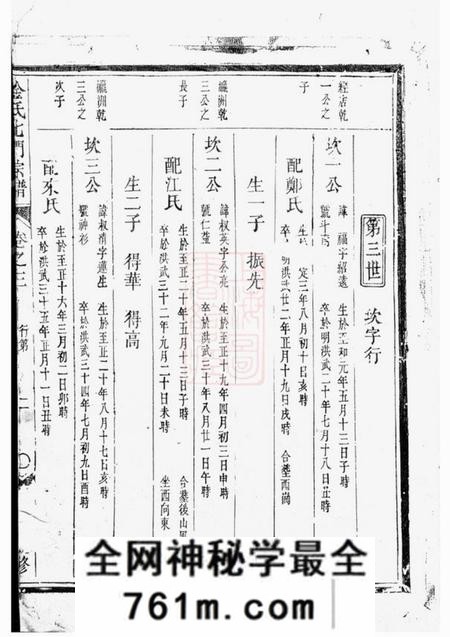 金华金氏七门宗谱