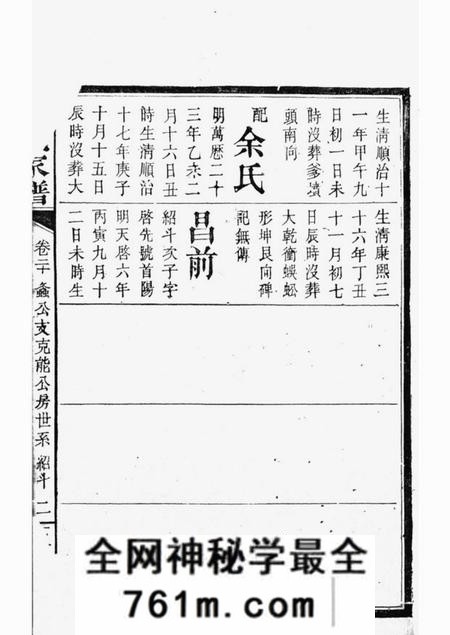 湘阴天水堂狄氏家谱