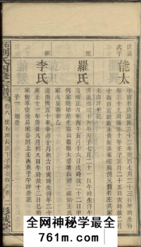 湘乡彭城堂石磴刘氏四修宗谱