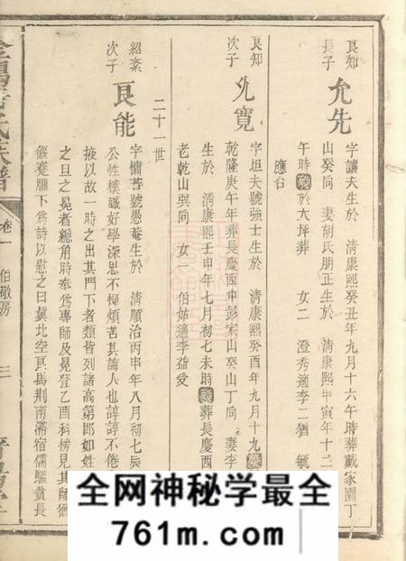 平江晋阳堂金鸡唐氏族谱