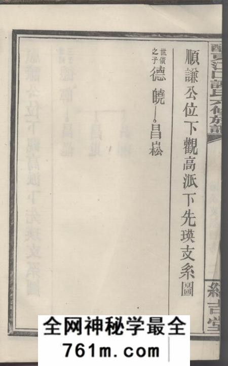 醴陵绍吉堂醴东江口谢氏六修族谱