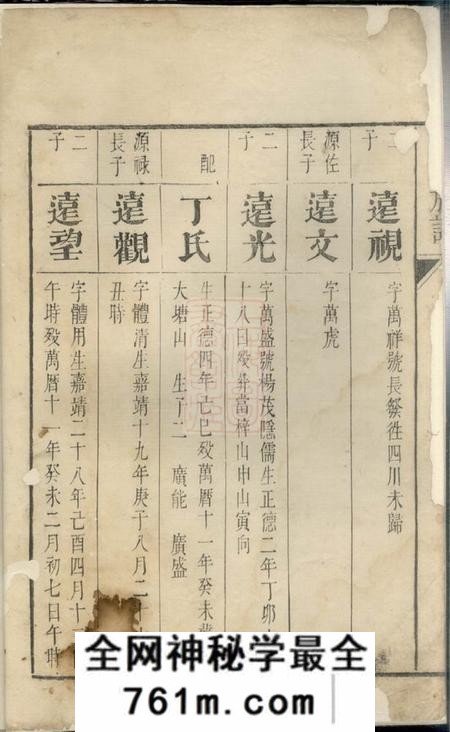 殷氏族谱