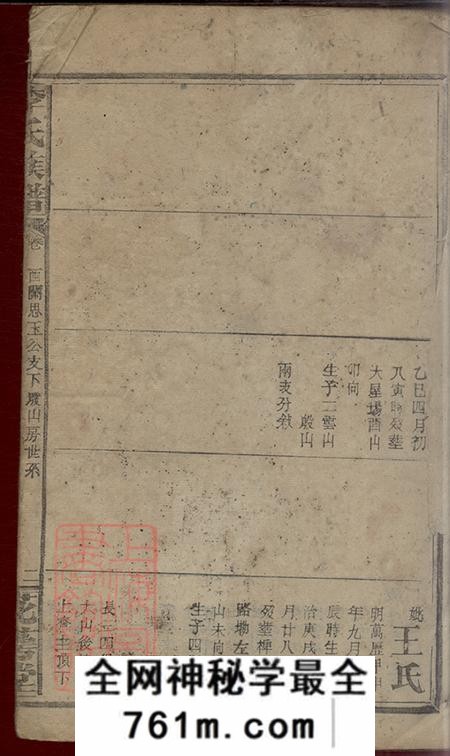 湖南临湘花萼堂李氏族谱