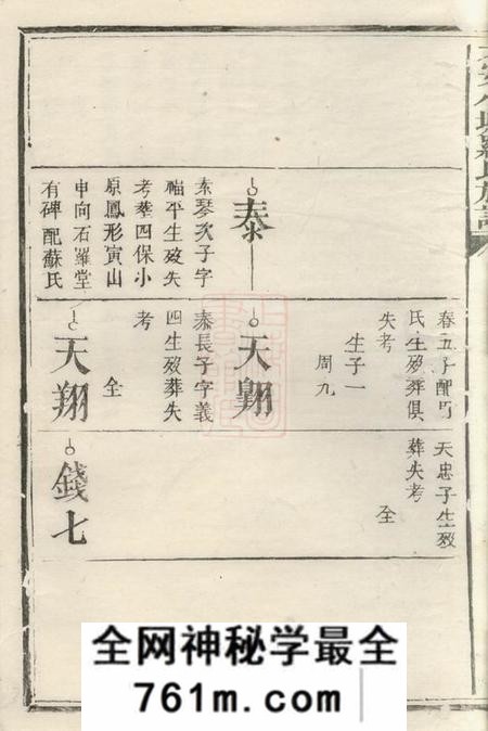 萍乡大安小墟罗氏族谱不分卷