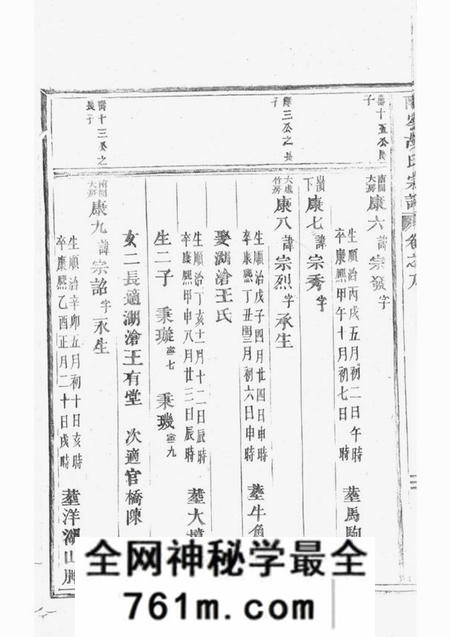 东阳南岑胡氏宗谱