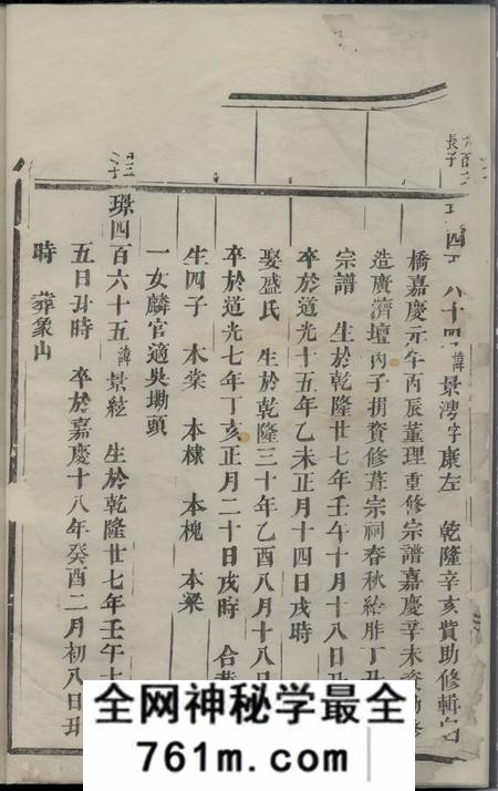 铜峰铜峰王阡楼氏宗谱