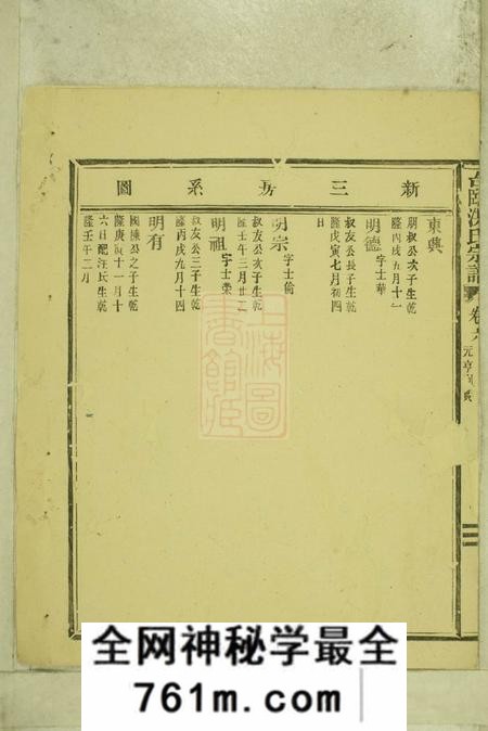 临海临海洪氏宗谱