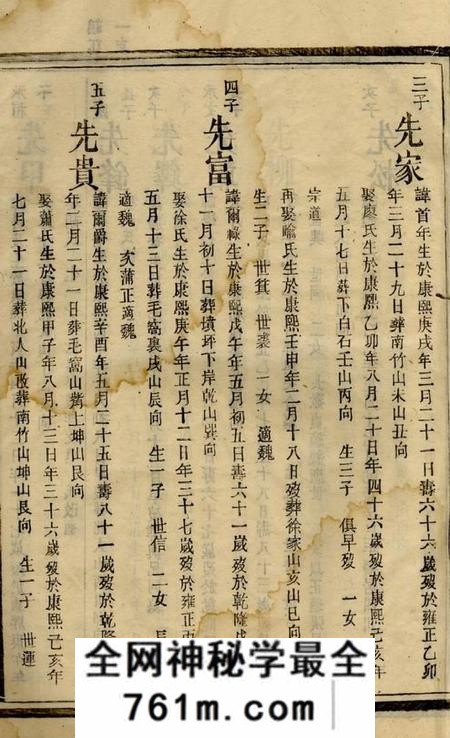 平江陇西堂李氏七修族谱
