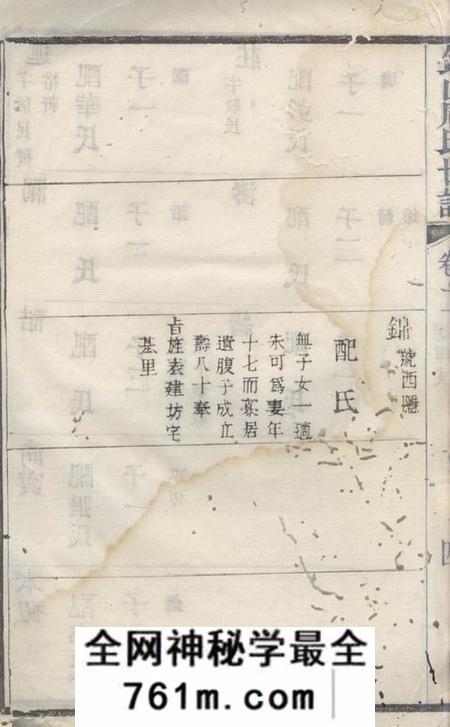 无锡锡山周氏世谱