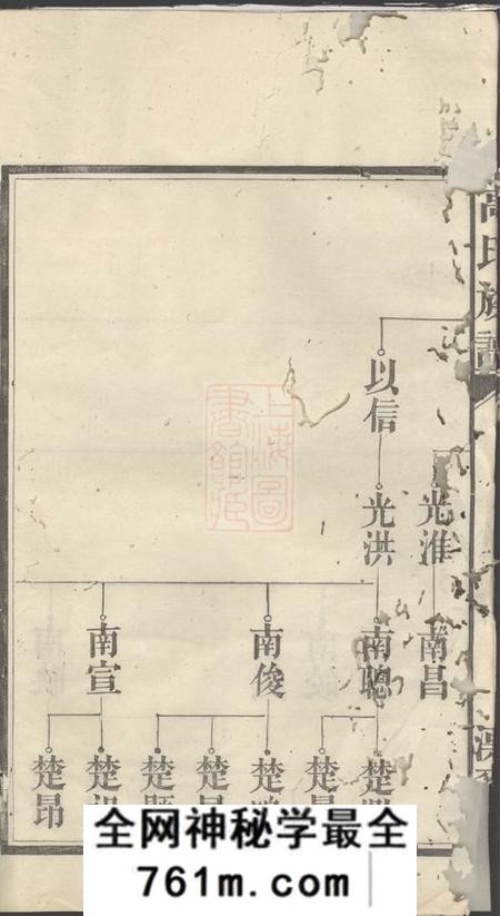湖南益阳漂麦堂湖南资阳赤塘高氏续修族谱
