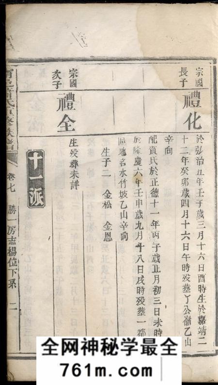 宁乡宁邑萧氏重修族谱
