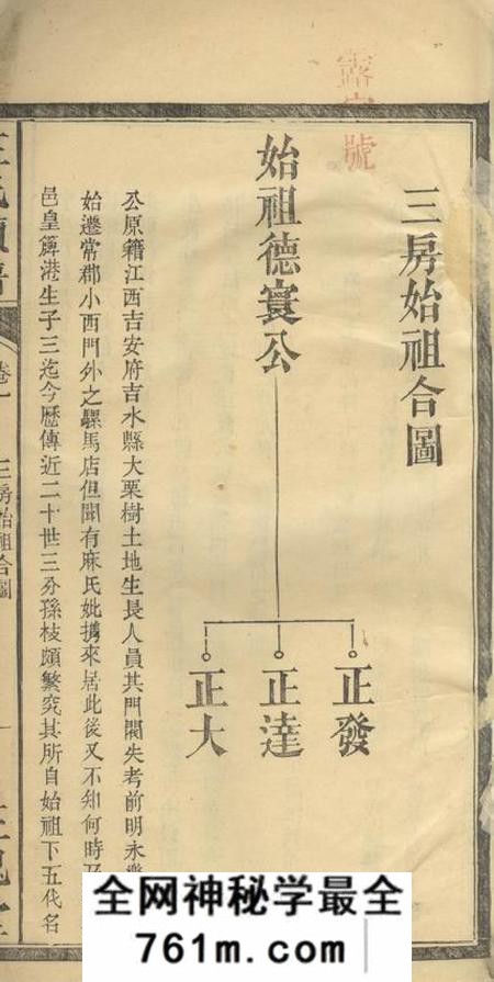 桃源三槐堂王氏续谱